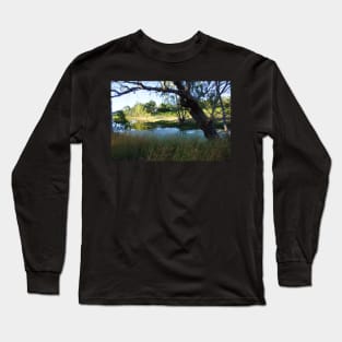 Vineyard View - Magpie Springs - Adelaide Hills Wine Region - Fleurieu Peninsula - Winery Long Sleeve T-Shirt